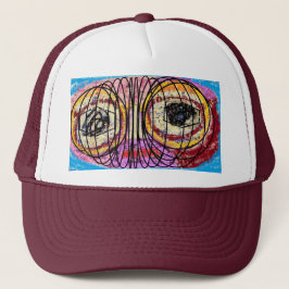 Gorra de camionero abstracta para papá, niños y ni
