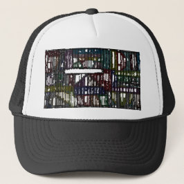Gorra de camionero abstracta para papá, niños y ni