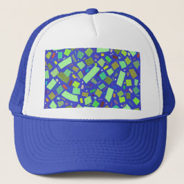 Gorra de camionero abstracta para papá, niños y ni