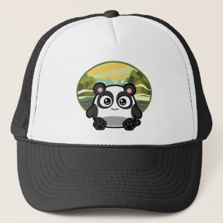 Gorra De Camionero Abucheo como ropa de la panda