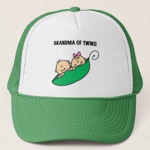 Gorra De Camionero Abuela de camisas gemelas y regalos