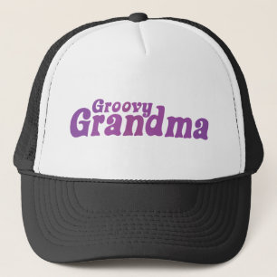 Gorra De Camionero Abuela Groovy
