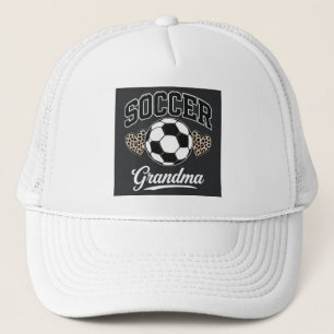 Gorra De Camionero Abuela inspirada en fútbol