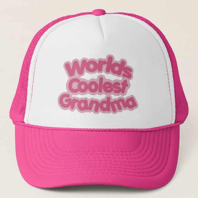 Gorra De Camionero Abuela más fría del mundo (Anverso)