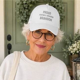 Gorra De Camionero Abuela Orgullosa Loca Basebal Personalizado