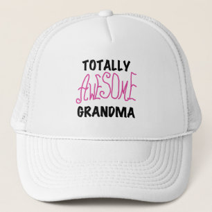 Gorra De Camionero Abuela totalmente impresionante - camisetas y rega