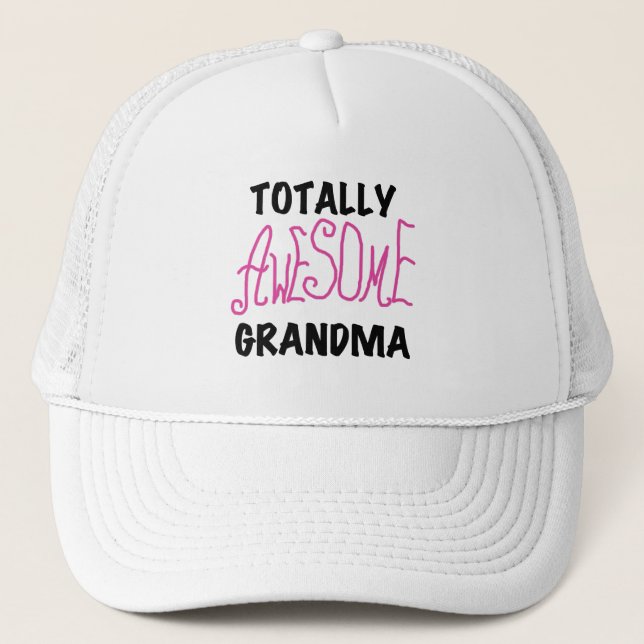Gorra De Camionero Abuela totalmente impresionante - camisetas y rega (Anverso)