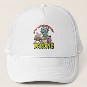 Gorra De Camionero Abuela zombi - Dulce Halloween Darling