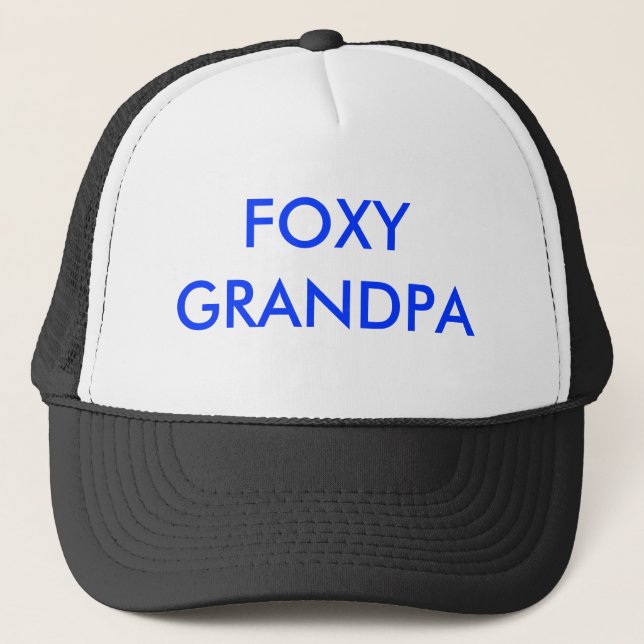 GORRA DE CAMIONERO ABUELO ASTUTO (Anverso)