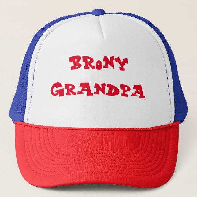 Gorra De Camionero Abuelo de Brony (Anverso)