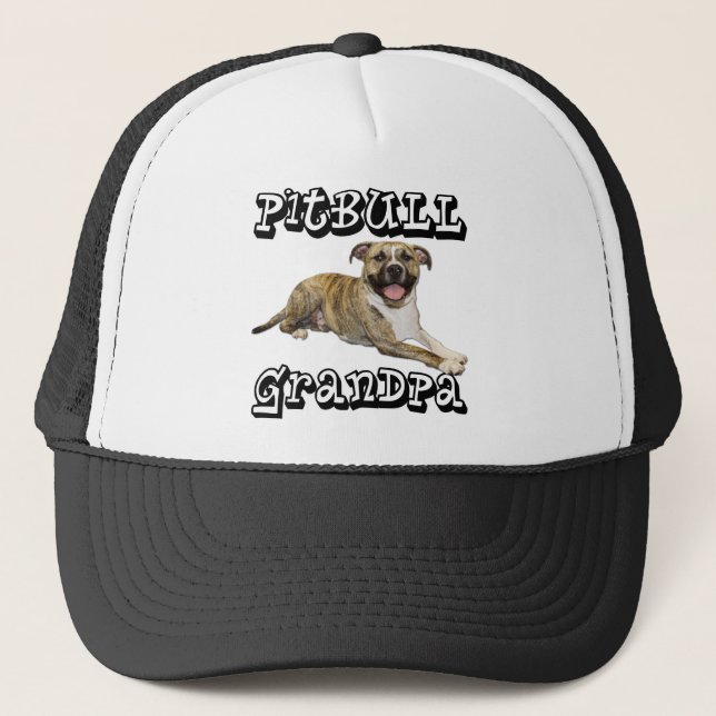 Gorra De Camionero Abuelo de PitBull - Tigger (Anverso)
