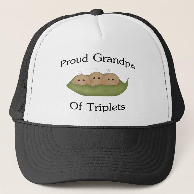 Gorra De Camionero Abuelo de tríos (Anverso)
