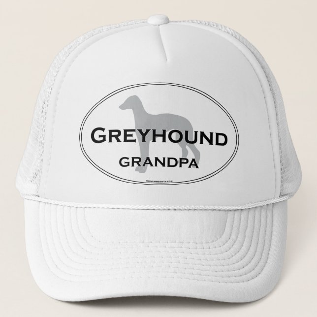 Gorra De Camionero Abuelo del galgo (Anverso)