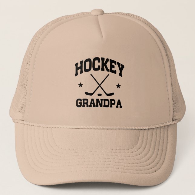 Gorra De Camionero Abuelo del hockey (Anverso)
