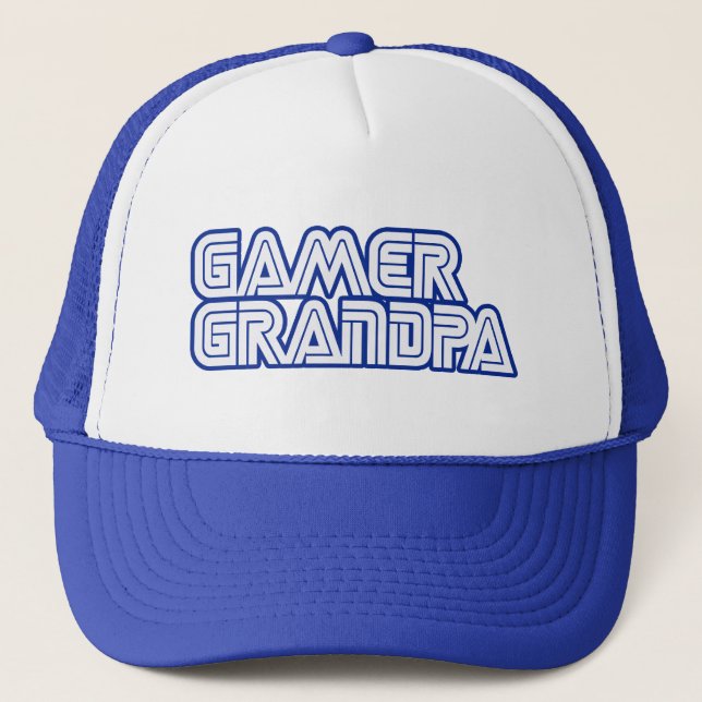 Gorra De Camionero Abuelo Gamer (Anverso)