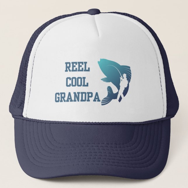 Gorra De Camionero Abuelo genial de Reel (Anverso)