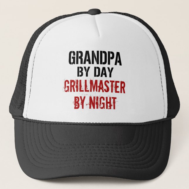 Gorra De Camionero Abuelo Grillmaster (Anverso)