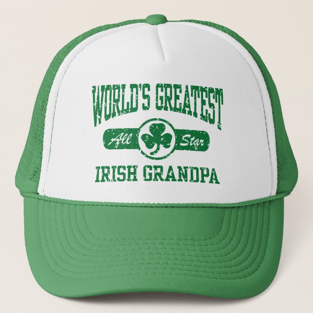 Gorra De Camionero Abuelo irlandés (Anverso)