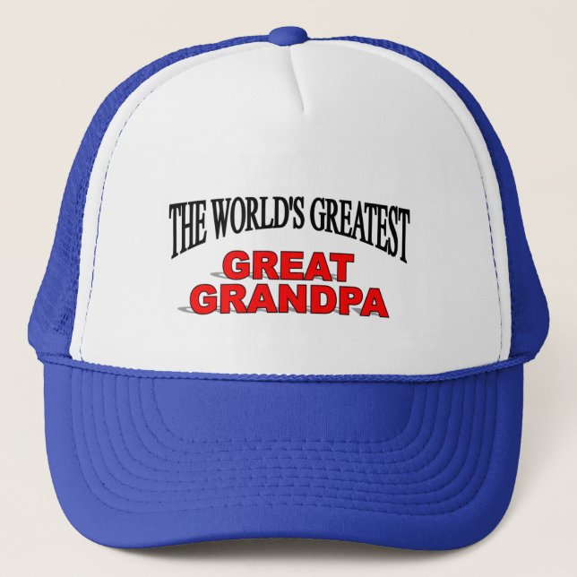 Gorra De Camionero Abuelo más grande del mundo el gran (Anverso)