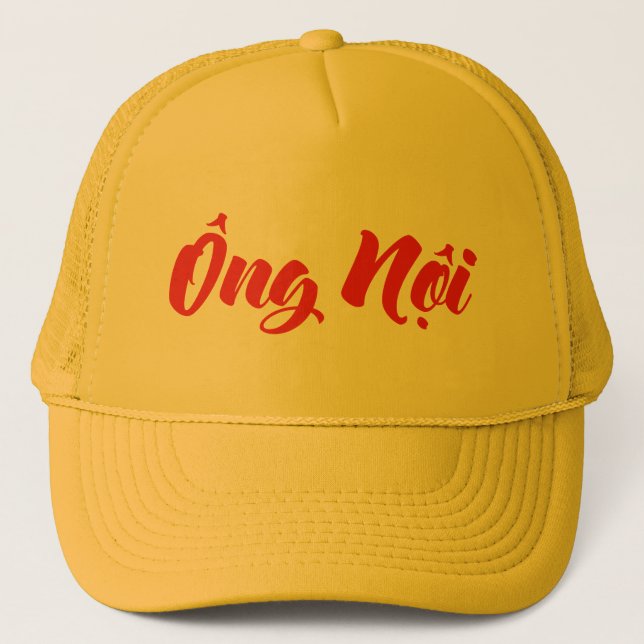 Gorra De Camionero Abuelo Paterno Vietnamita - Ông Nội (Anverso)