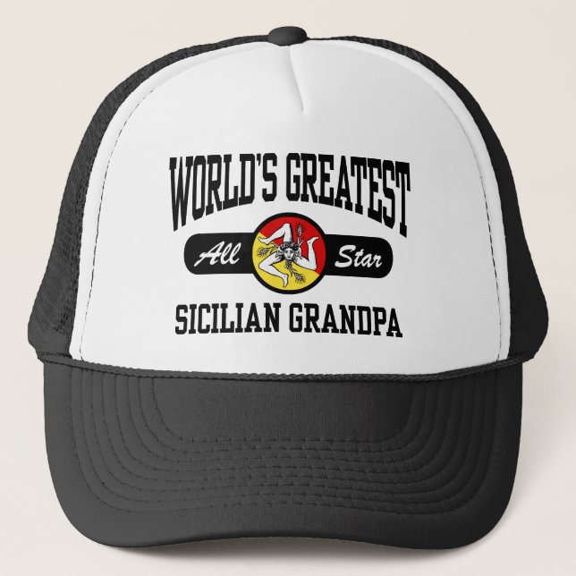 Gorra De Camionero Abuelo siciliano (Anverso)