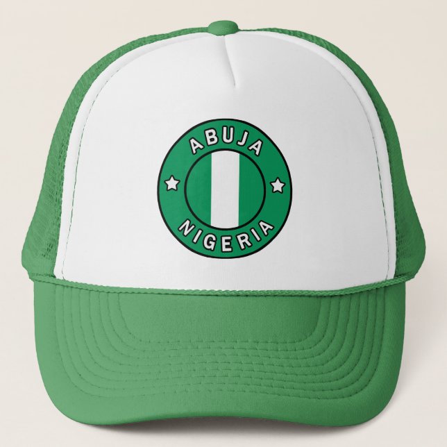 Gorra De Camionero Abuja Nigeria (Anverso)