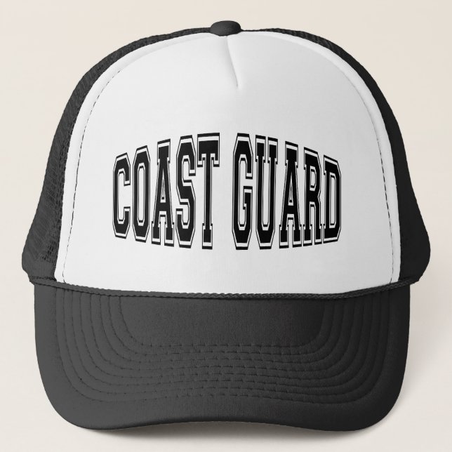 Gorra De Camionero abultamiento de guardacostas (Anverso)