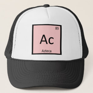 Gorra De Camionero Ac - Caballo Español Azteca Elemento Químico