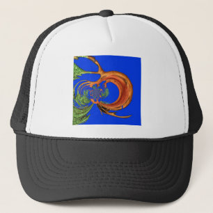 Gorra De Camionero Acacia Circle Art Print