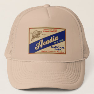 Gorra De Camionero Acadia (castor)