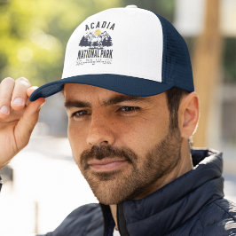 Gorra De Camionero Acadia National Park Classic View