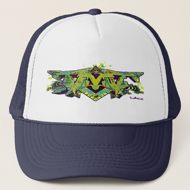 GORRA DE CAMIONERO ACCESORIOS DEL DMT - EDICIÓN AYAHUASCA DEL LTD (Anverso)