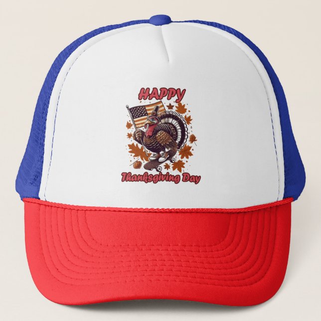 Gorra De Camionero Acción de Gracias 2023 (Anverso)