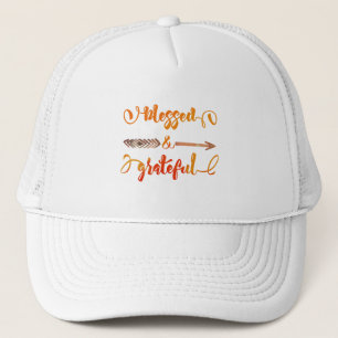 Gorra De Camionero acción de gracias bendita y agradecida