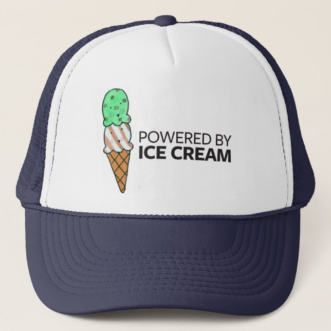 Gorra De Camionero Accionado por el helado (Anverso)
