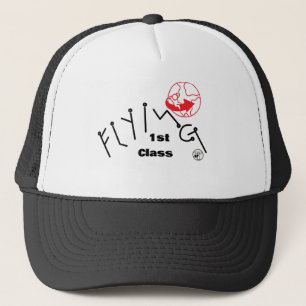 Gorra De Camionero Acciones de Elfabetz - Primera clase voladora