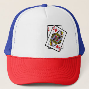 Gorra De Camionero Ace y Reina de los Corazones 21 cumpleaños