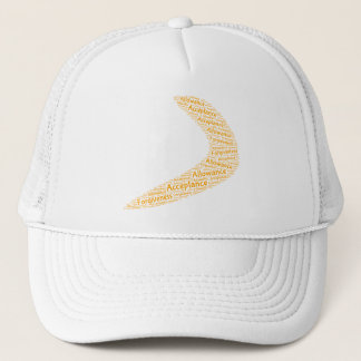 Gorra De Camionero Aceptación de búmeran, asignación, límite de perdó