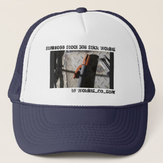 Gorra De Camionero Acero inoxidable 308 estilo camionero de soldadura