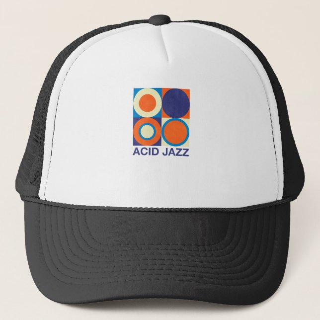 Gorra De Camionero Acid Jazz Magenta (Anverso)