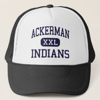 Gorra De Camionero Ackerman - indios - alto - Ackerman Mississippi