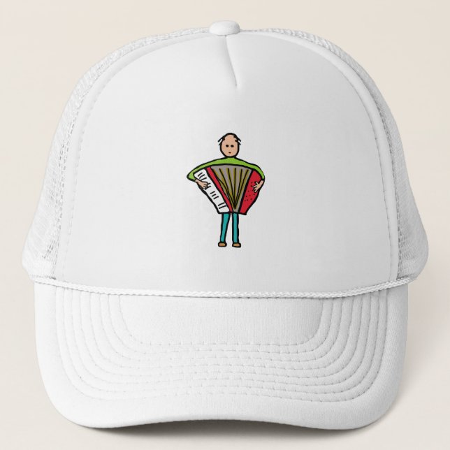 Gorra De Camionero Acordeón (Anverso)
