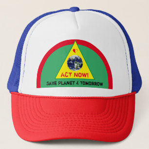 Gorra De Camionero ACT NOW y Save Planet 4 Tomorrow - Climate (gorra)