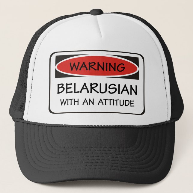 Gorra De Camionero Actitud bielorrusa (Anverso)