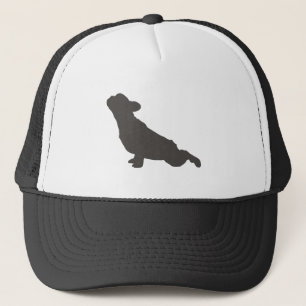 Gorra De Camionero Actitud de la yoga del bulldog francés