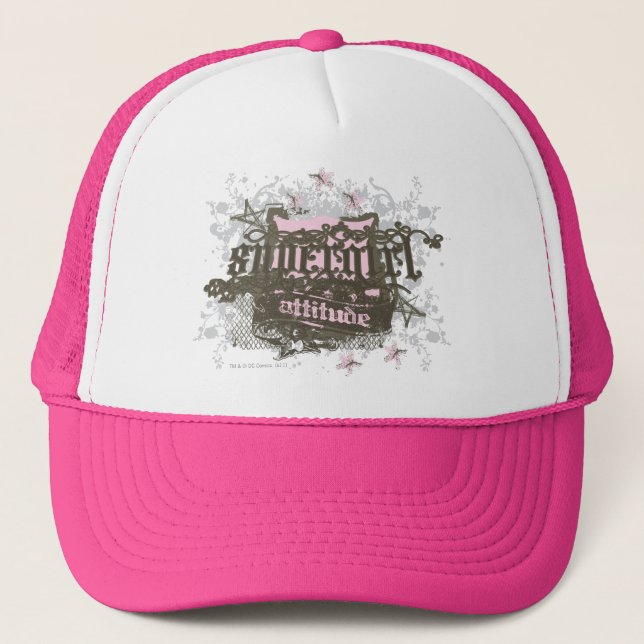 Gorra De Camionero Actitud de superchica (Anverso)
