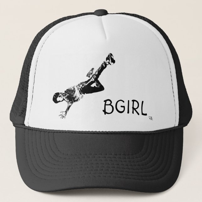 Gorra De Camionero Actitud del BGIRL de Jamie (Anverso)