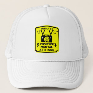 Gorra De Camionero Actitud Mental de Pensamiento Positivo