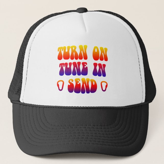 Gorra De Camionero Activar Ajuste En Enviar (Anverso)