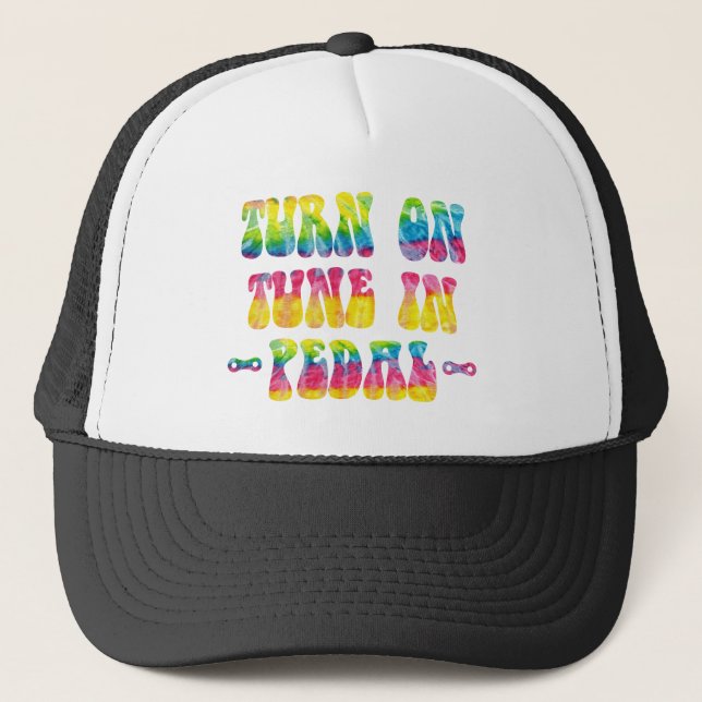 Gorra De Camionero Activar Ajuste En Pedal Su Bicicleta (Anverso)
